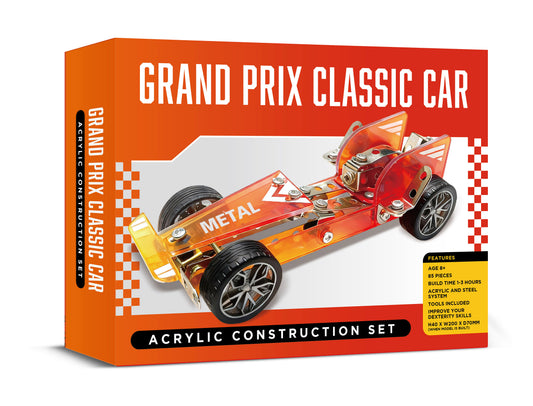 Grand Prix Car Acrylic/Metal Construction Set (MINIMUM ORDER QUANTITY x 4 UNITS)