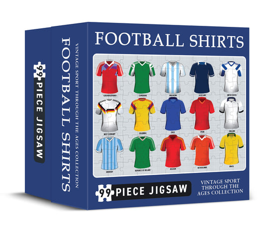 Football Shirts 99 Piece Jigsaw (MINIMUM ORDER QUANTITY x 6 UNITS)
