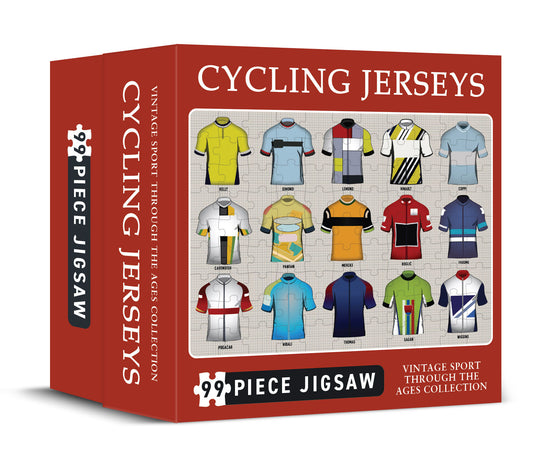 Cycling Jerseys 99 Piece Jigsaw (MINIMUM ORDER QUANTITY x 6 UNITS)