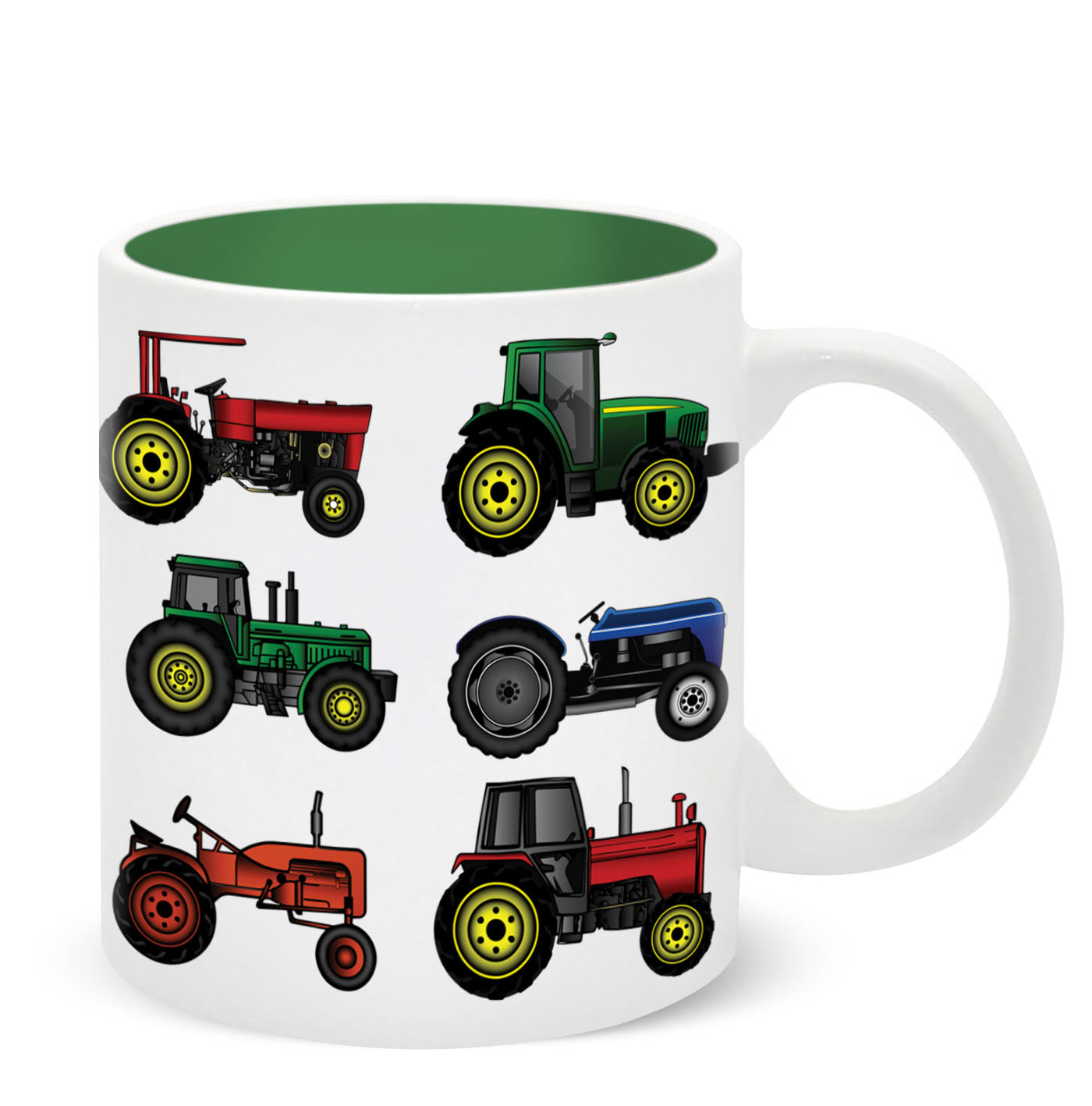 Tractor Ceramic Mug 11oz (MINIMUM ORDER QUANTITY X 4 UNITS)