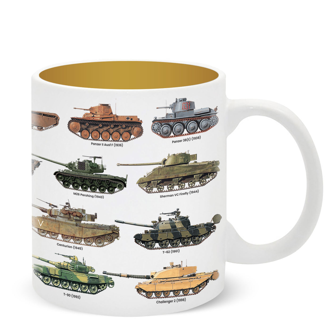 Tanks Ceramic Mug 11oz  (MINIMUM ORDER QUANTITY x 4 UNITS)