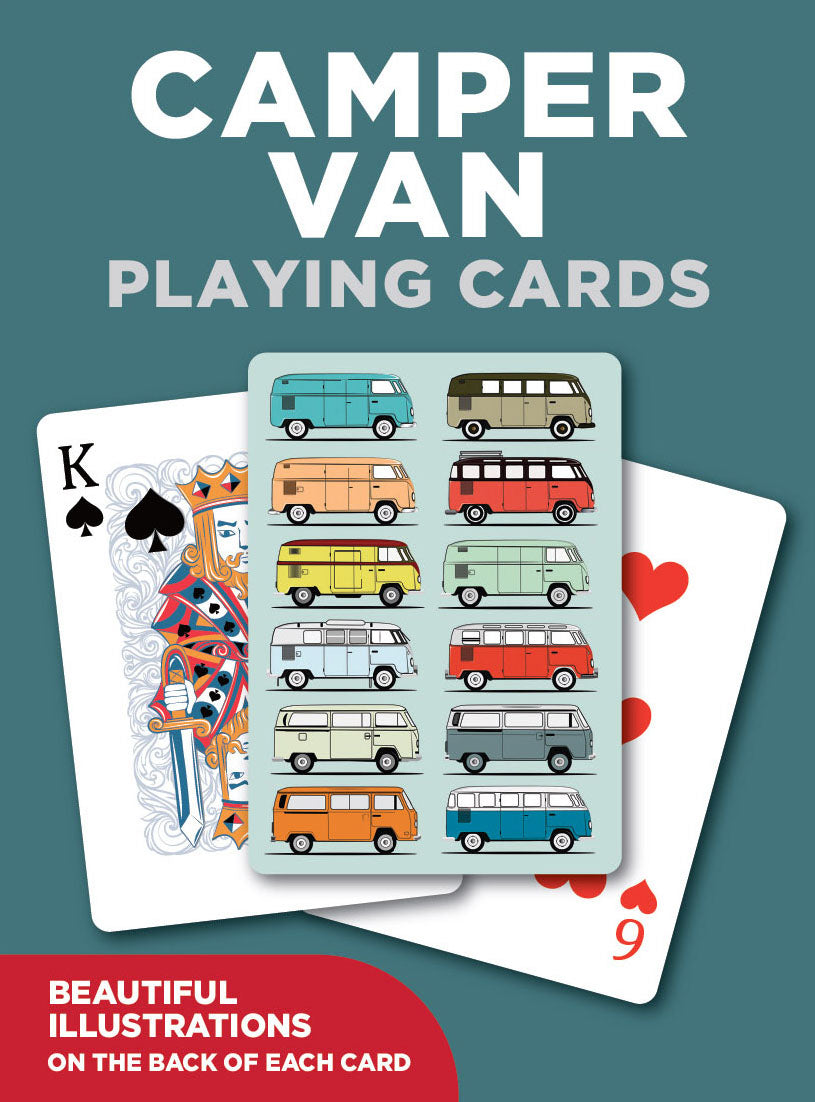 Camper Van Playing Cards (MINIMUM ORDER QUANTITY x 6 UNITS)