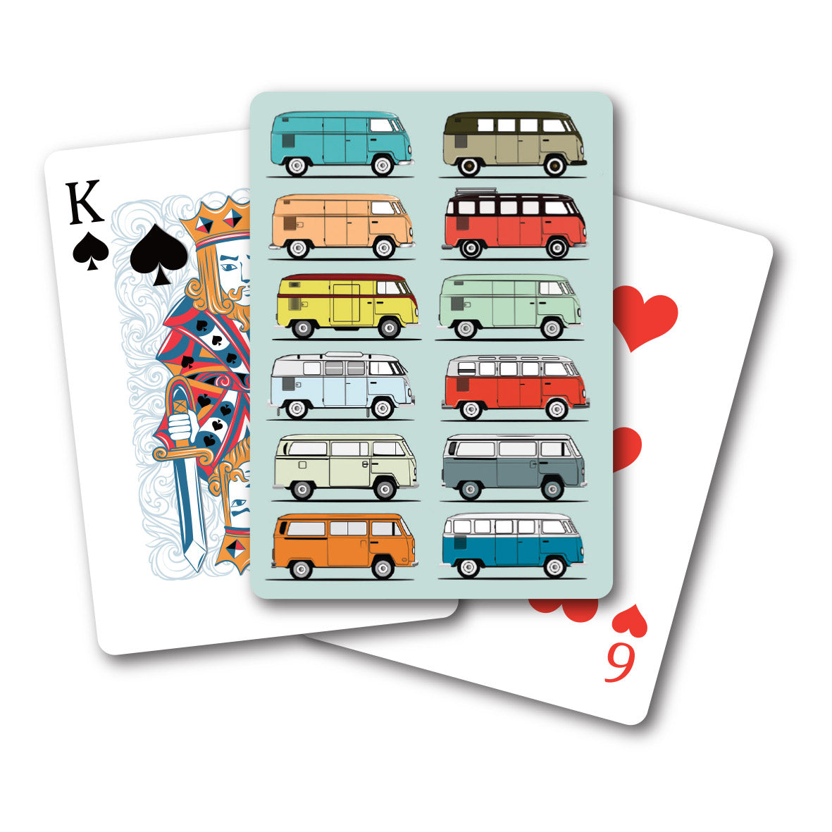 Camper Van Playing Cards (MINIMUM ORDER QUANTITY x 6 UNITS)