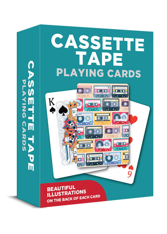 Cassette Tapes Playing Cards (MINIMUM ORDER QUANTITY x 6 UNITS)