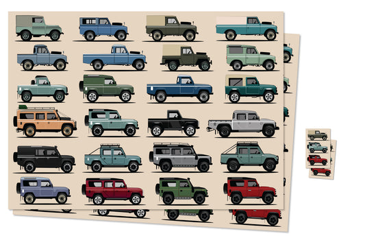 Landy Gift Wrap + Gift Tag x2 (MINIMUM ORDER QUANTITY x 6 UNITS)