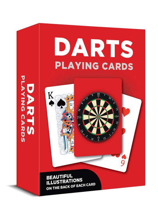 Dartboard Playing Cards (MINIMUM ORDER QUANTITY x 6 UNITS)
