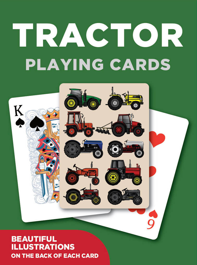 Tractor Playing Cards (MINIMUM ORDER QUANTITY x 6 UNITS