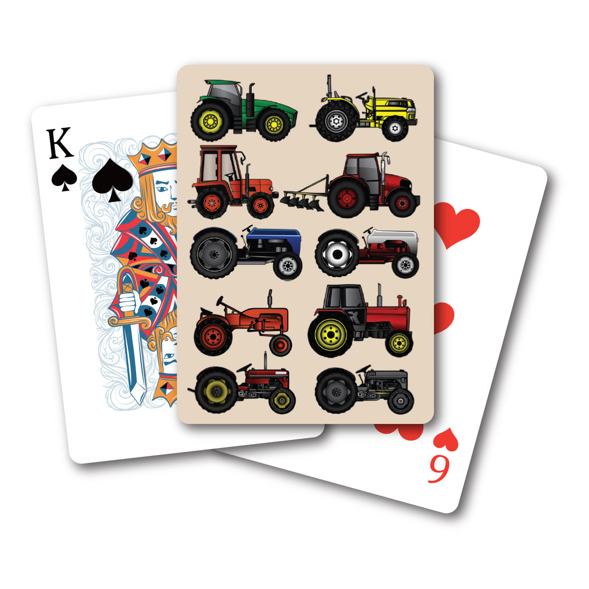 Tractor Playing Cards (MINIMUM ORDER QUANTITY x 6 UNITS