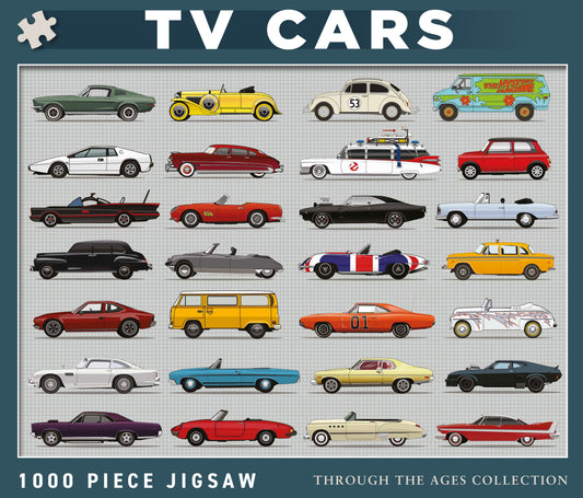 TV Cars 1000 Piece Jigsaw