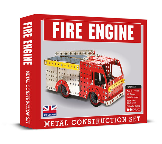 Fire Engine Metal Construction Set