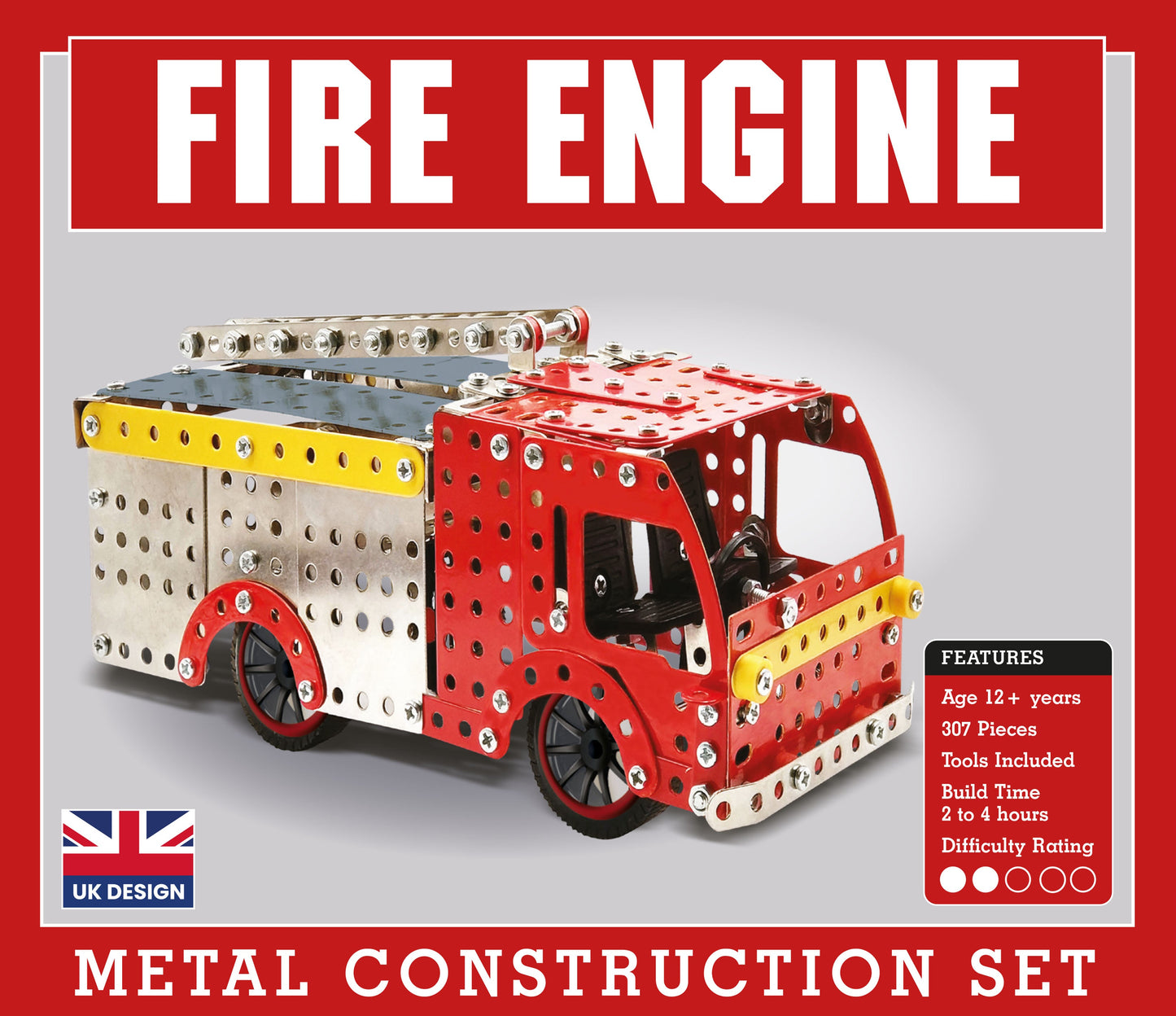 Fire Engine Metal Construction Set