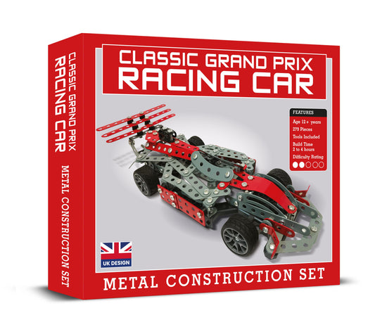 Grand Prix Racing Car Metal Construction Set