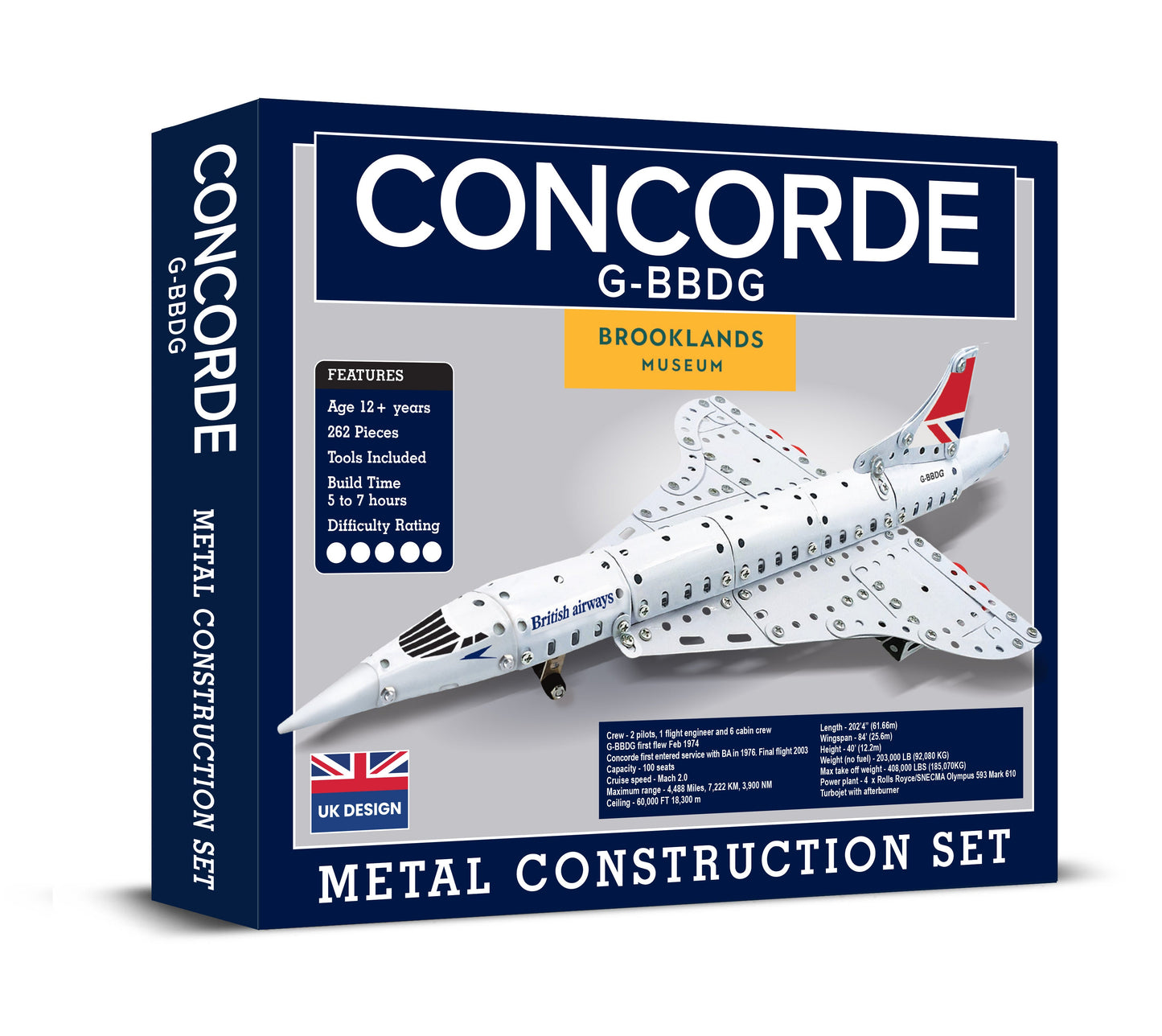 Concorde Metal Construction Set (MINIMUM ORDER QUANITY x 4 UNITS )