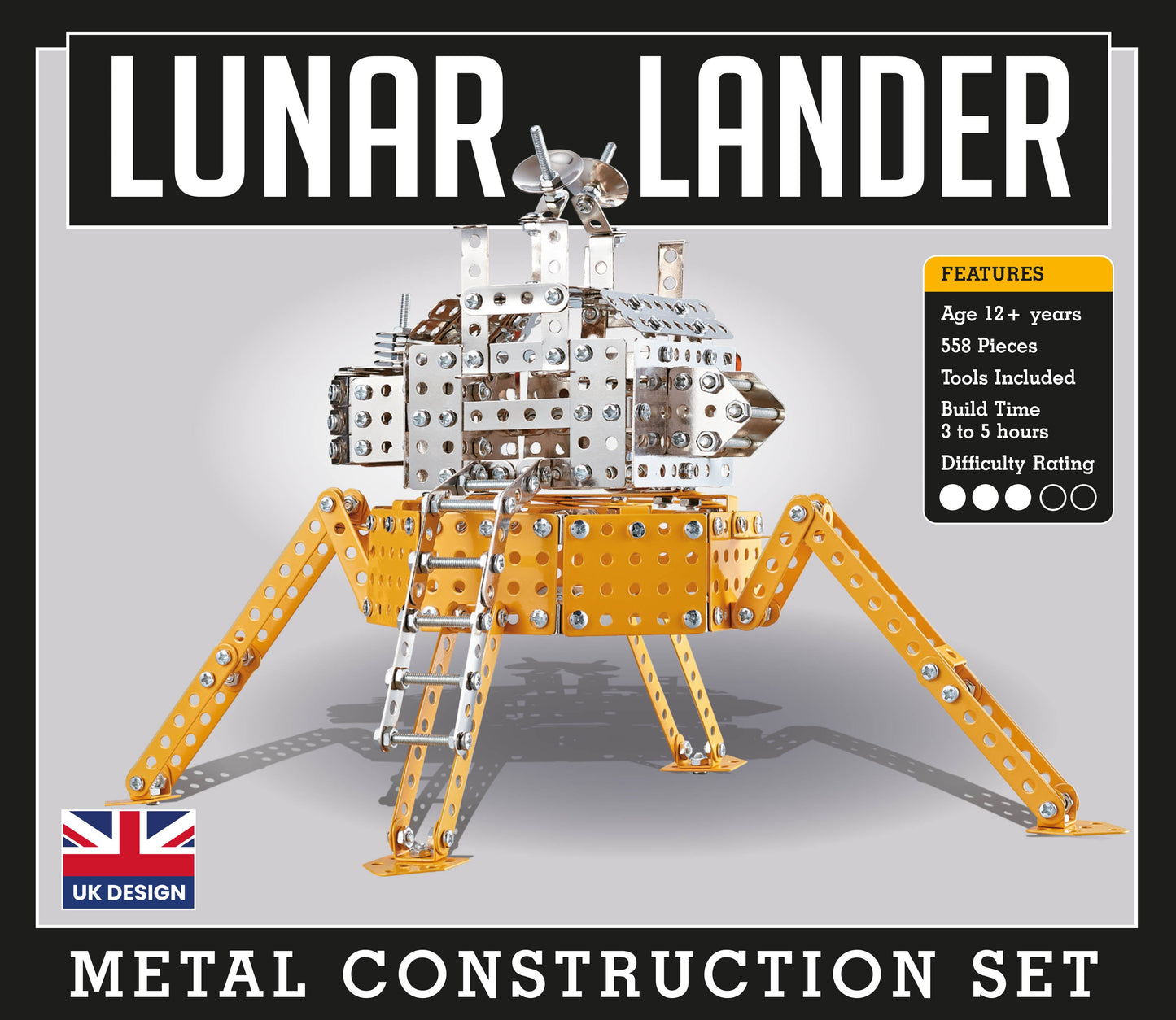 Lunar Lander Metal Construction Set