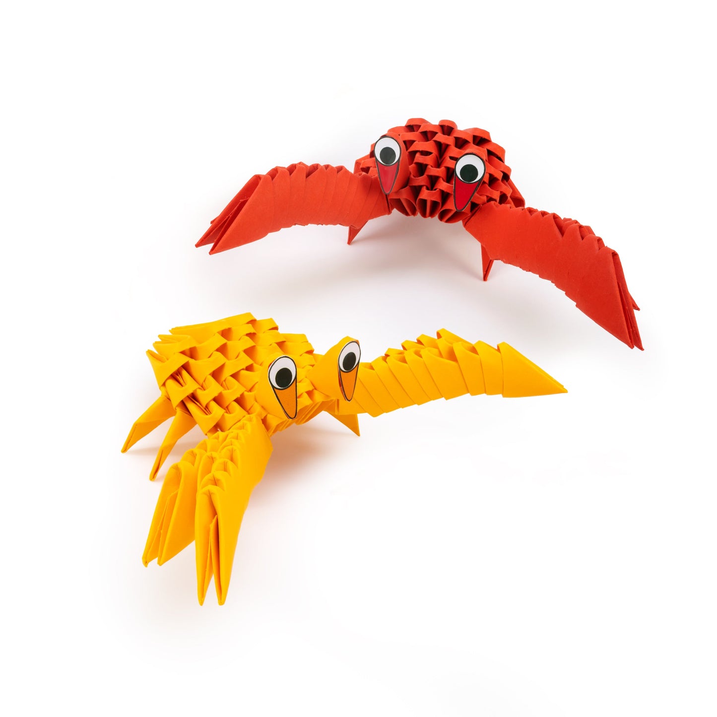 Make Your Own 3D Origami Crabs Kit