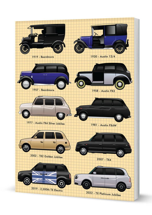 London Taxis A5 Softback Notebook