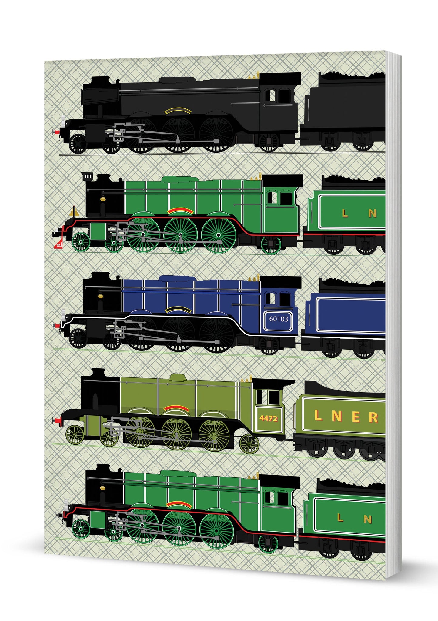 Flying Scotsman A5 Softback Notebook